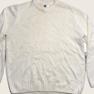 ✨ H&M CREAM MAN SWEATER (M)